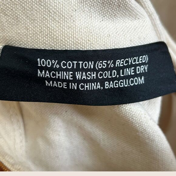 🦵 UO x BAGGU x JESSICA RODRIGUEZ x CREATIVE GROWTH CANVAS DUCK TOTE LEG BAG - Picture 6 of 13